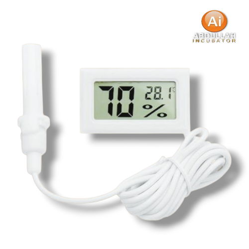 1 piece Digital Mini Thermometer Hygrometer Meter - ডিজিটাল মিনি থার্মোমিটার হাইগ্রোমিটার মিটার