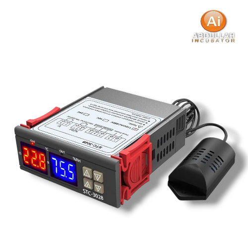 1 piece STC-3028 Digital Temperature and Humidity Controller - STC-3028 ডিজিটাল তাপমাত্রা এবং আর্দ্রতা নিয়ন্ত্রক