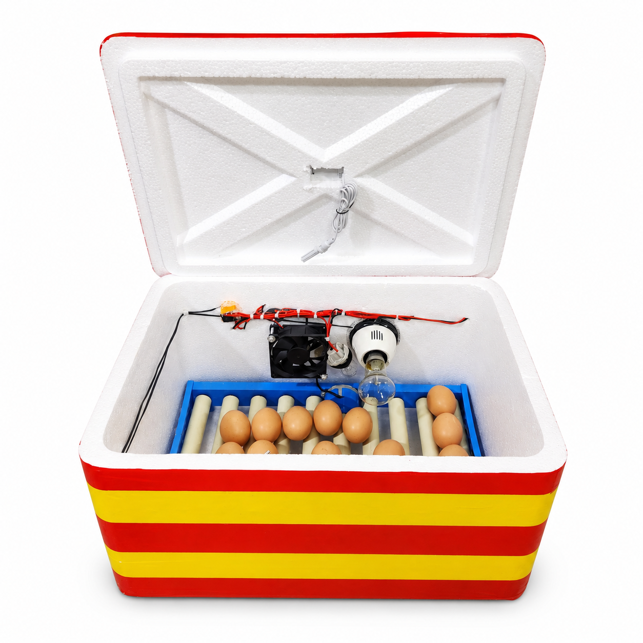 ৩০-৪০ ডিমের অটো ইনকিউবেটর মেশিন – 30-40 Egg Auto Hatching Incubator Machine [ AC/DC-W-3001 ]