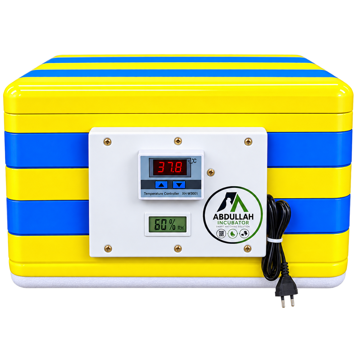 Semi-auto incubator machine for hatching 50 eggs. ⚡AC only