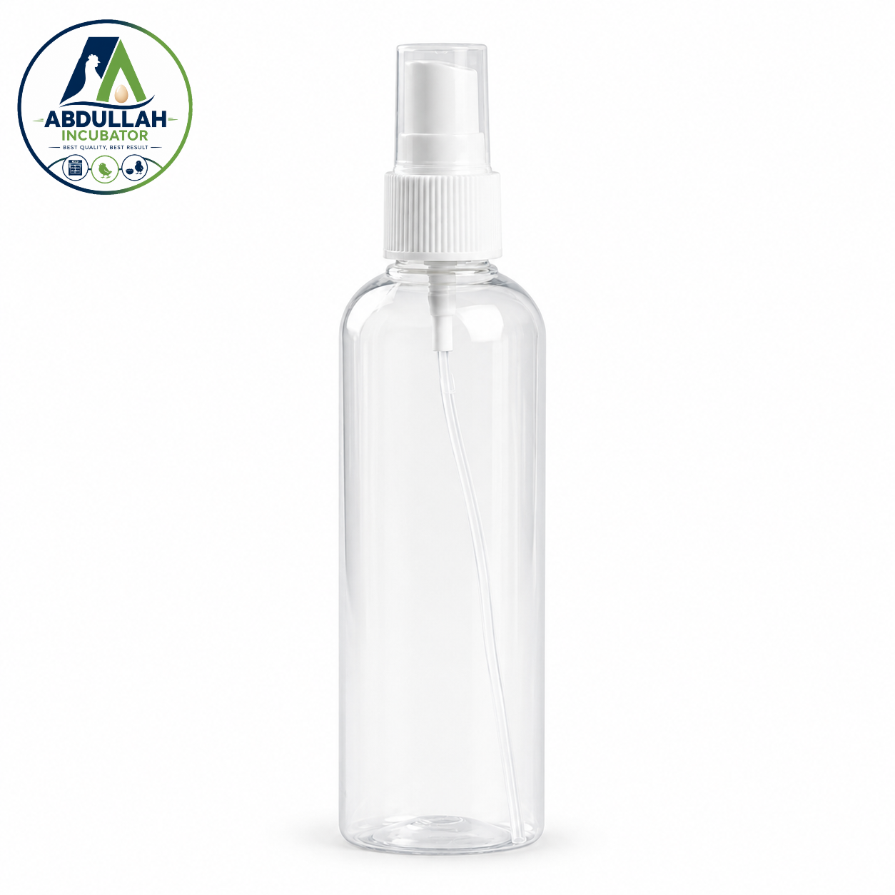 Spray Bottle 100ml Capacity - White Spray