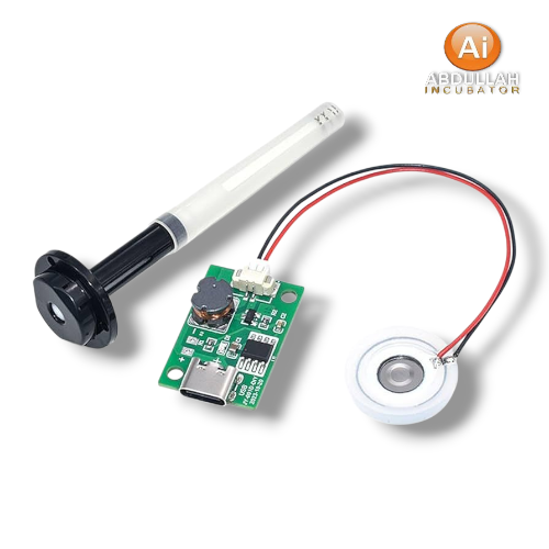 EMSea 1 Set Atomization Disc 5V Module USB Humidifier Atomization Plate USB Mist Maker Atomization DIY Plate with Timing Switch for Home Work