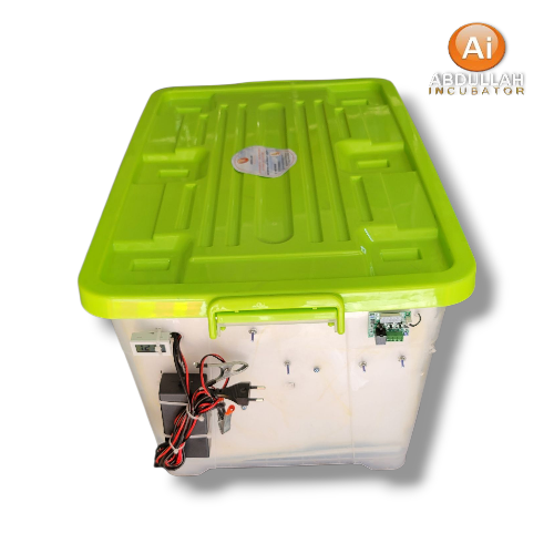 60 Eggs Semi Auto Incubator Machine AC/DC - ৬০টি ডিম ফোটানোর সেমি অটো ইনকিউবেটর মেশিন এসি/ডিসি