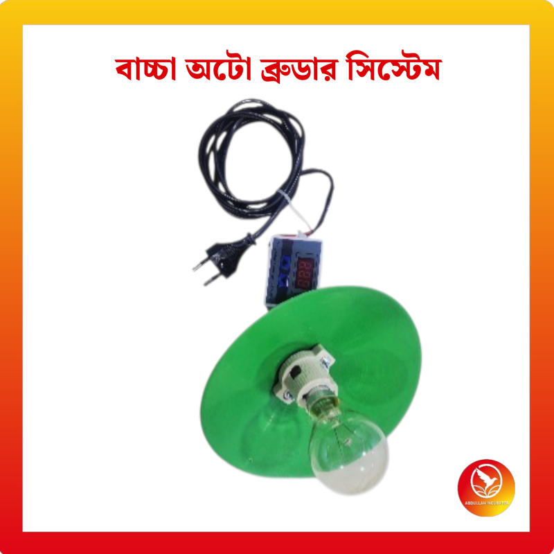 এখন বাচ্চা ব্রুডিং হবে আরো সহজ ও নিরাপদ!  আপনার খামারে নতুন প্রযুক্তির সংযোজন —  অটো ব্রুডার সিস্টেম (Auto Brooder with Temperature Controller)