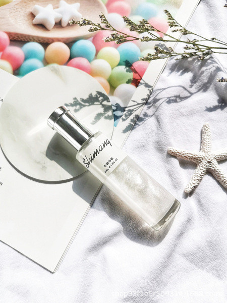 Shimang Quicksand Perfume Men and Women Lasting Light Fragrance Fresh Gilt Women's Perfume - Milk 30ml