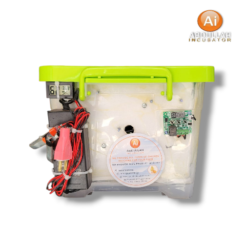 40 Eggs Semi Auto Incubator Machine AC/DC - ৪০টি ডিম ফোটানোর সেমি অটো ইনকিউবেটর মেশিন এসি/ডিসি
