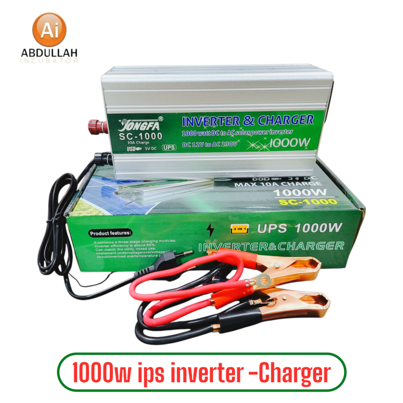 Auto IPS Inverter with charger 1000W Power Inverter 12V 220V With Battery Charger